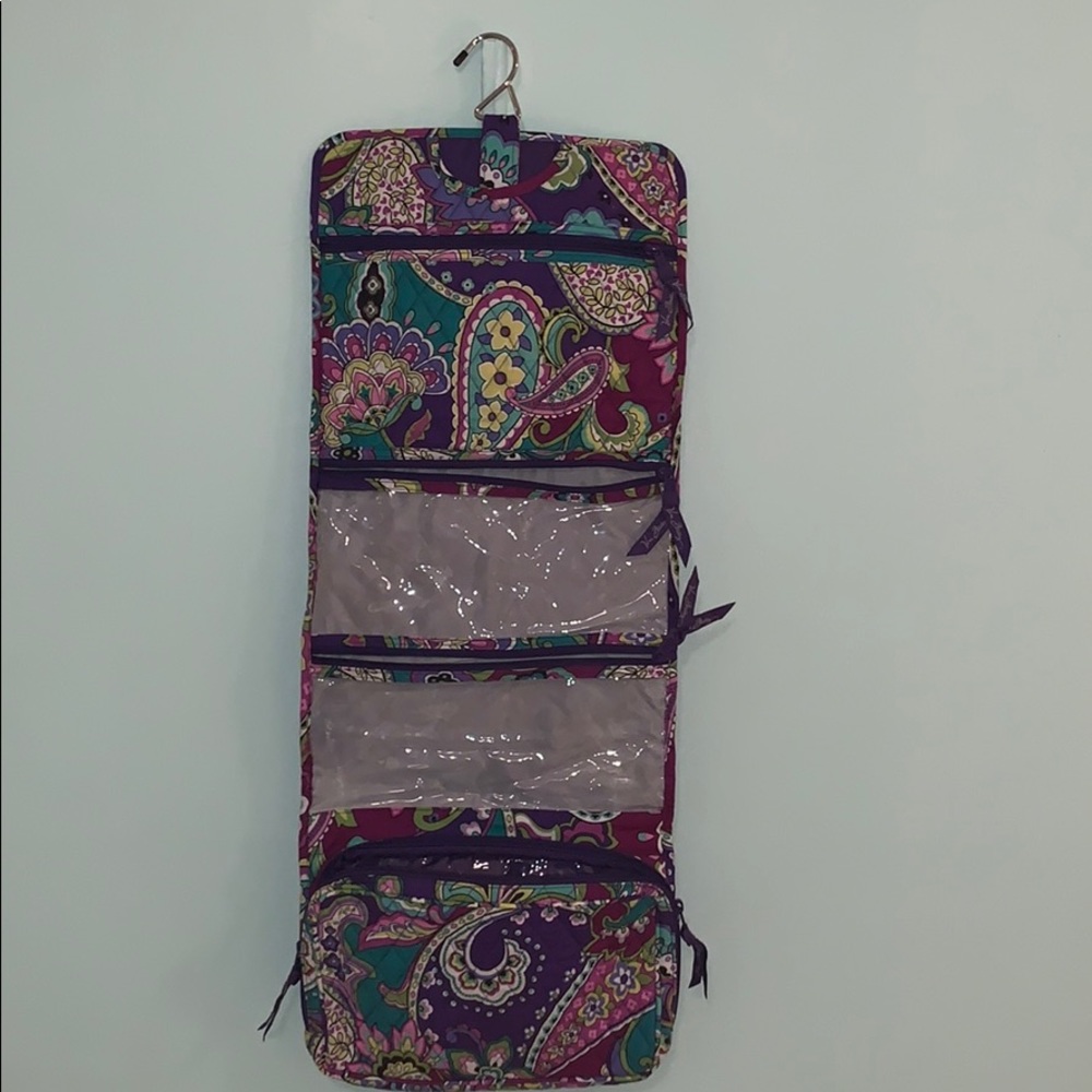 Vera Bradley cosmetics travel bag